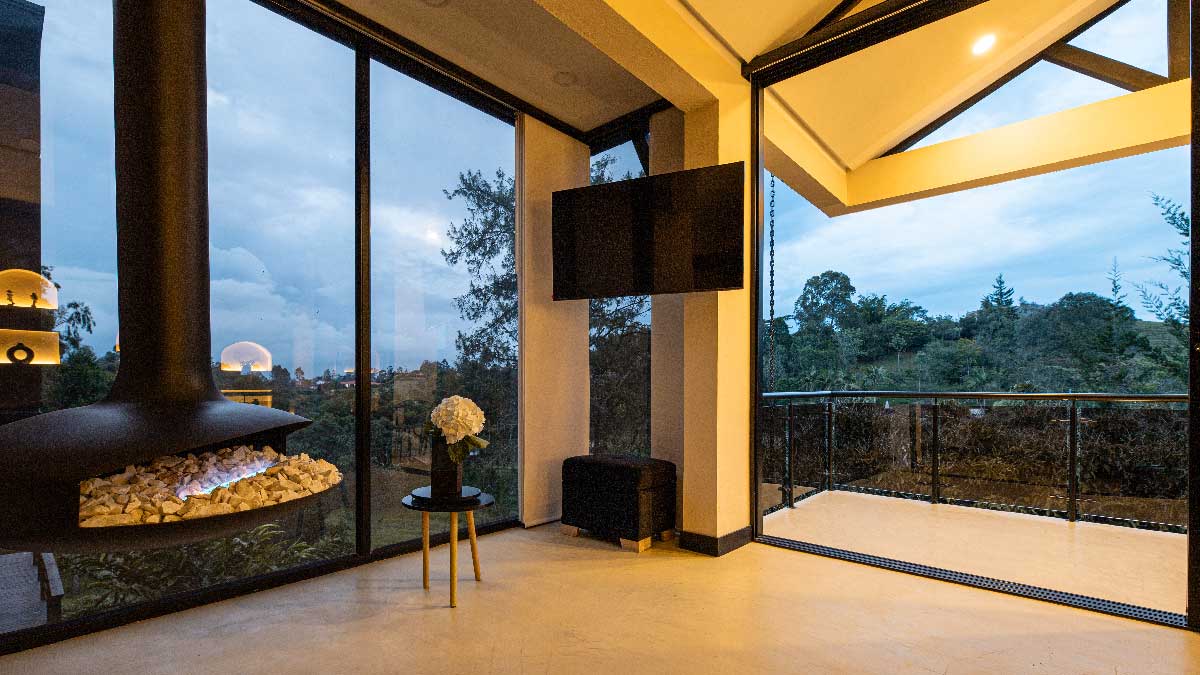 cabañas de lujo cerca a Medellín rodeadas de naturaleza